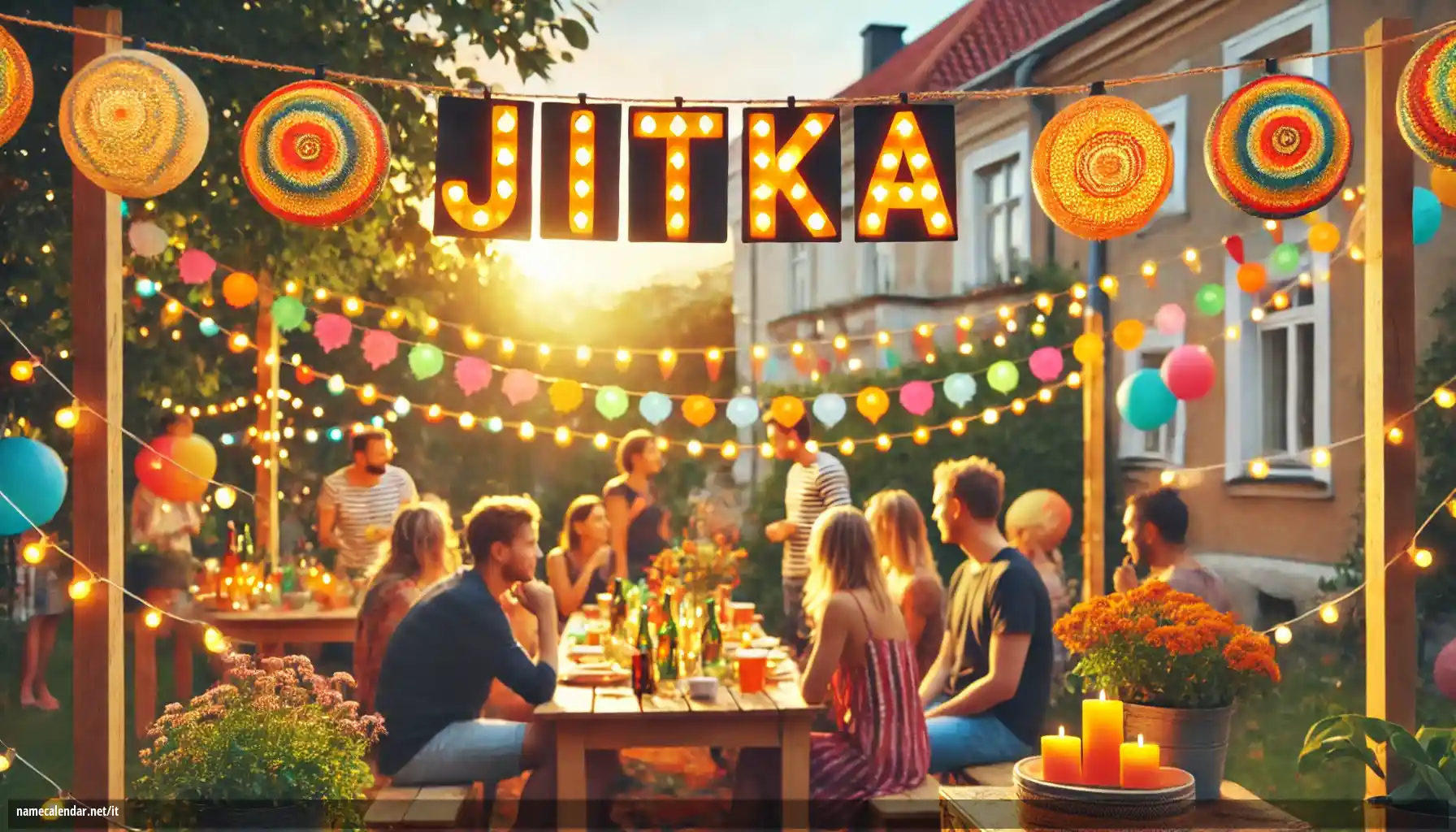 Celebrazione dell'onomastico e del nome - Jitka