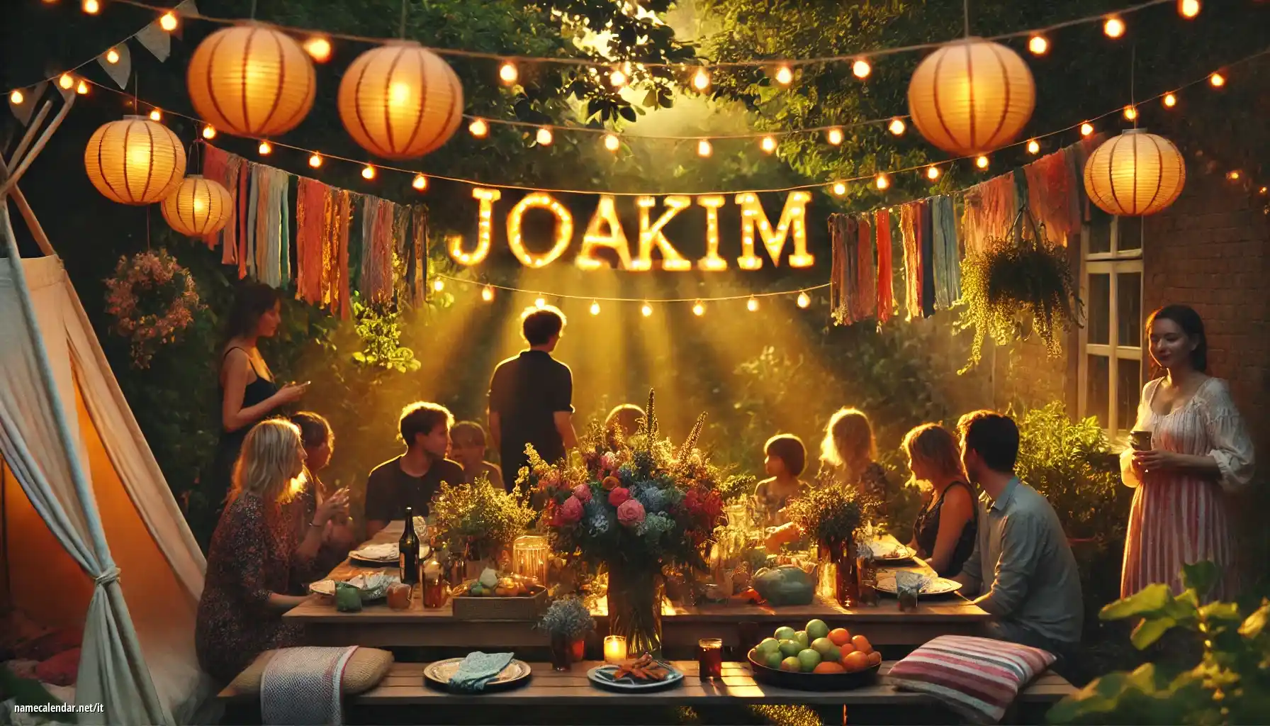 Celebrazione dell'onomastico e del nome - Joakim