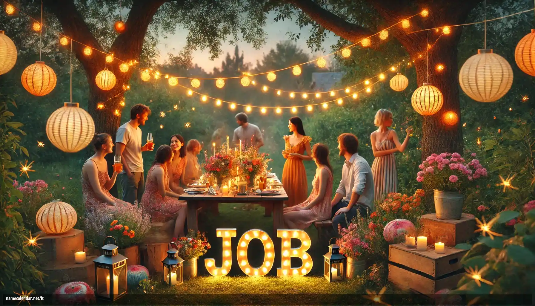 Celebrazione dell'onomastico e del nome - Job