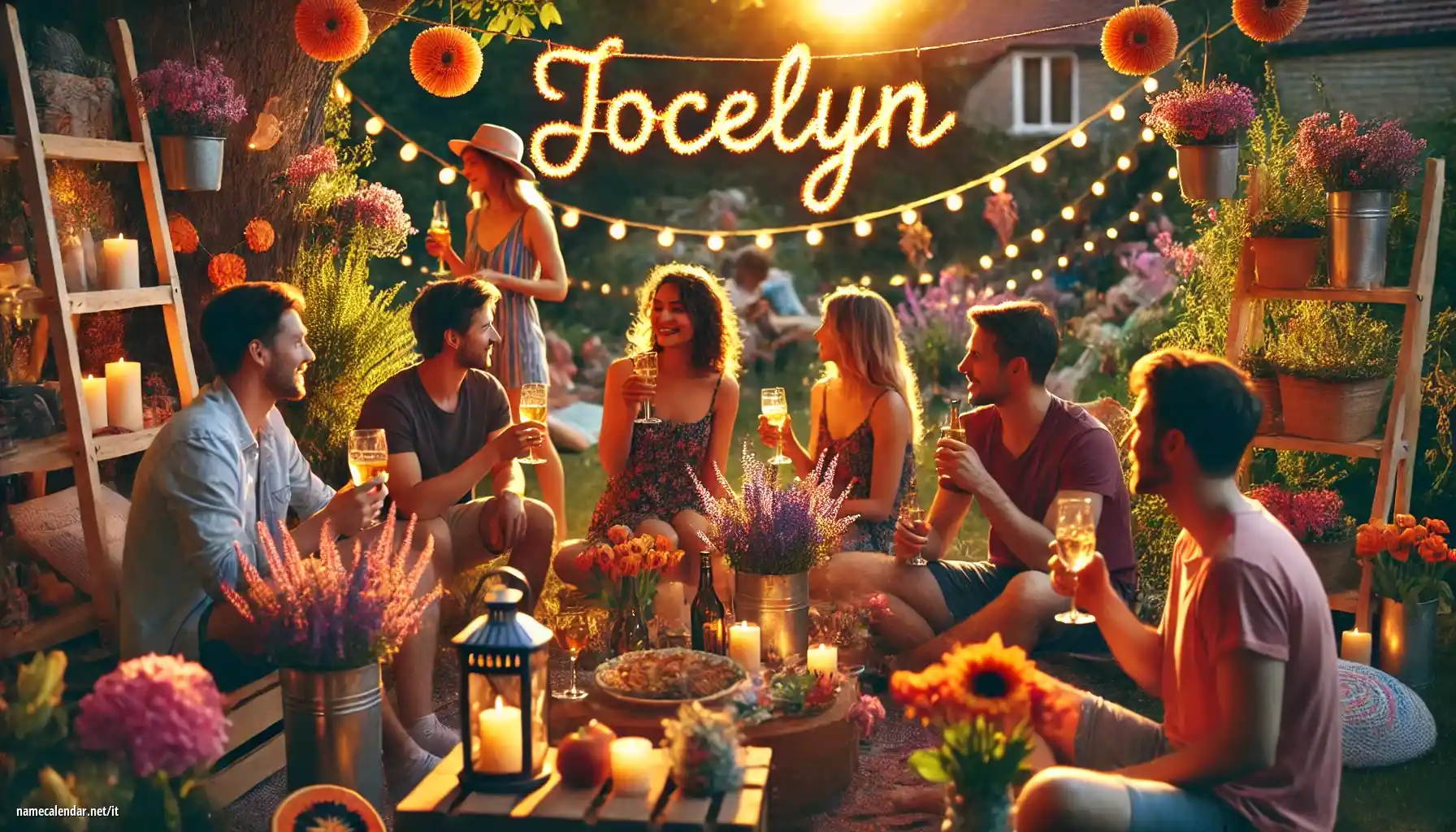 Celebrazione dell'onomastico e del nome - Jocelyn