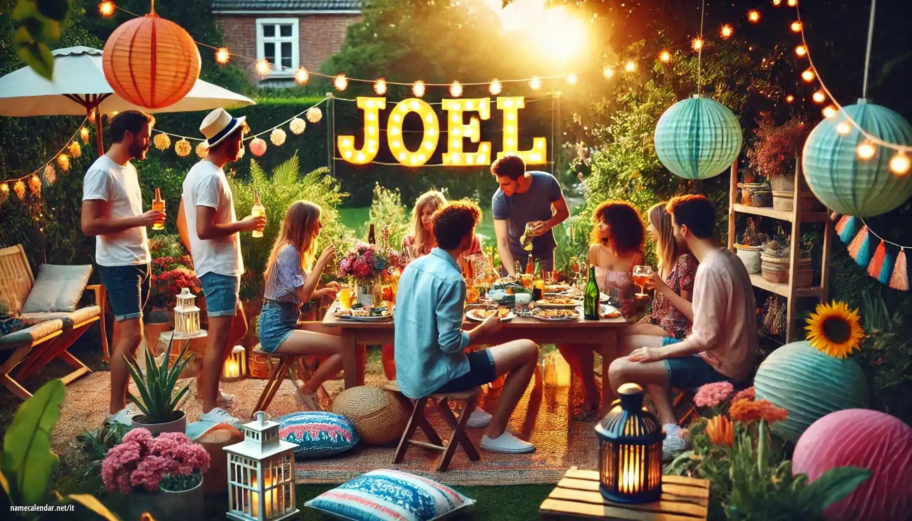 Celebrazione dell'onomastico e del nome - Joel