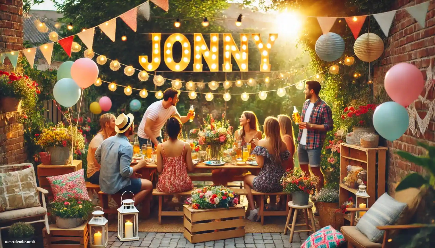 Celebrazione dell'onomastico e del nome - Jonny