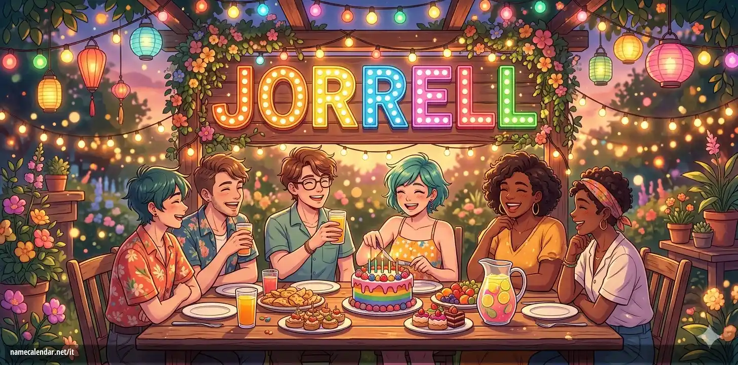 Celebrazione dell'onomastico e del nome - Jorrell