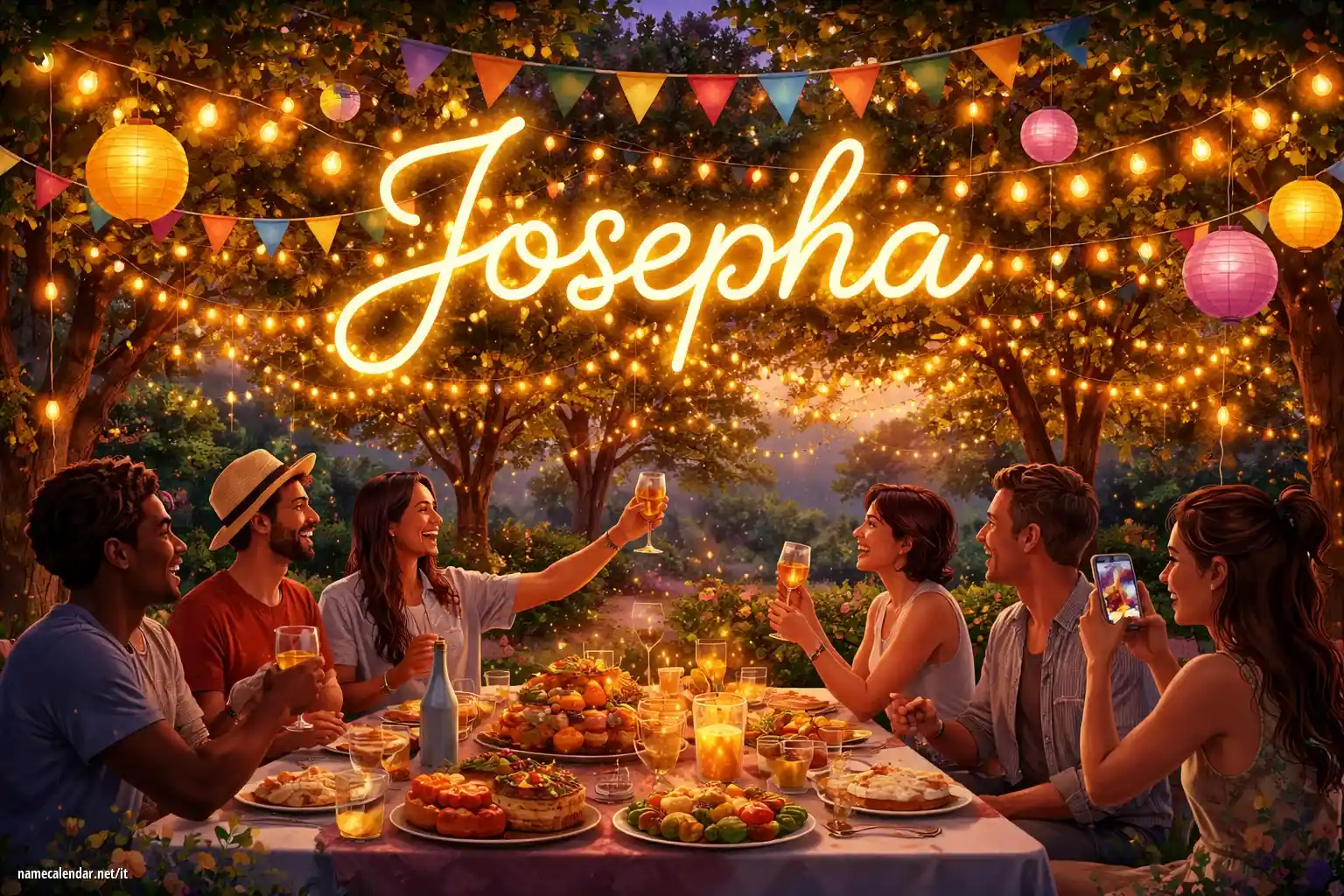 Celebrazione dell'onomastico e del nome - Josepha