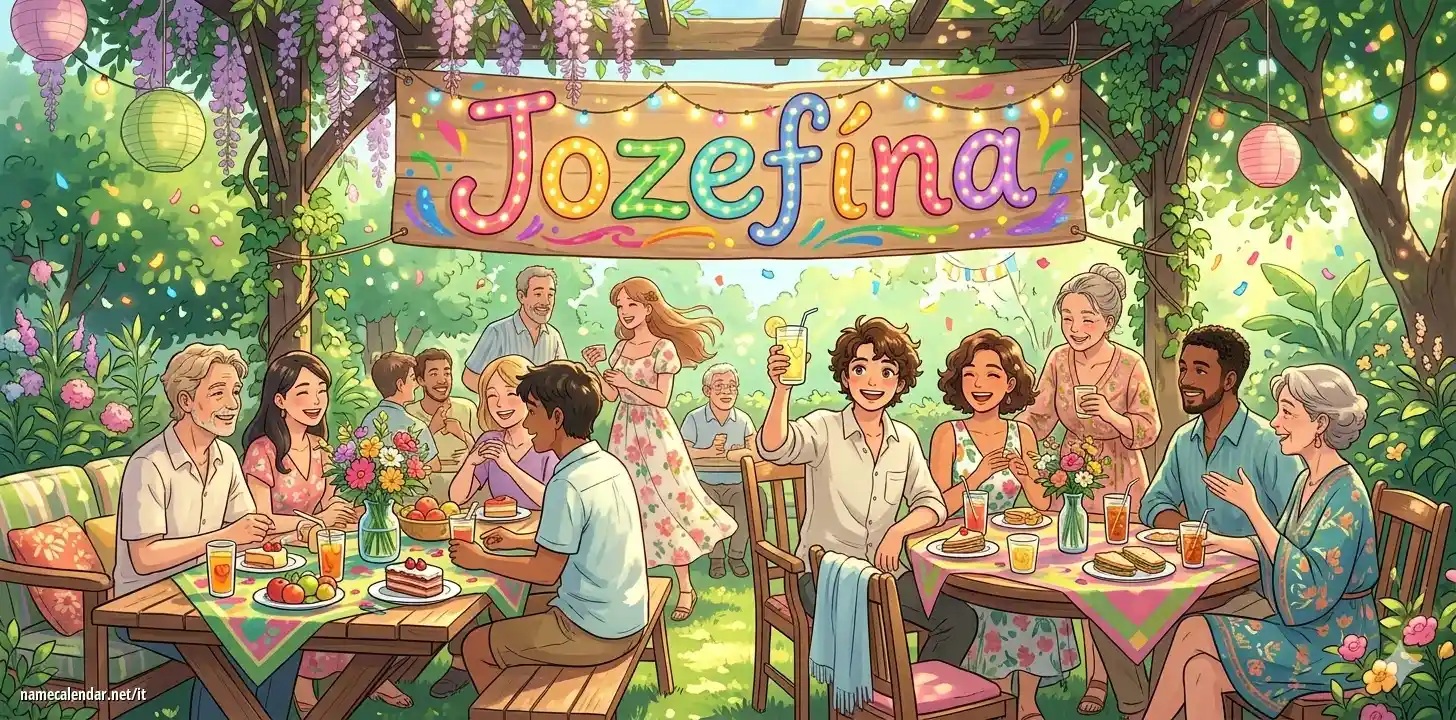 Celebrazione dell'onomastico e del nome - Jozefína