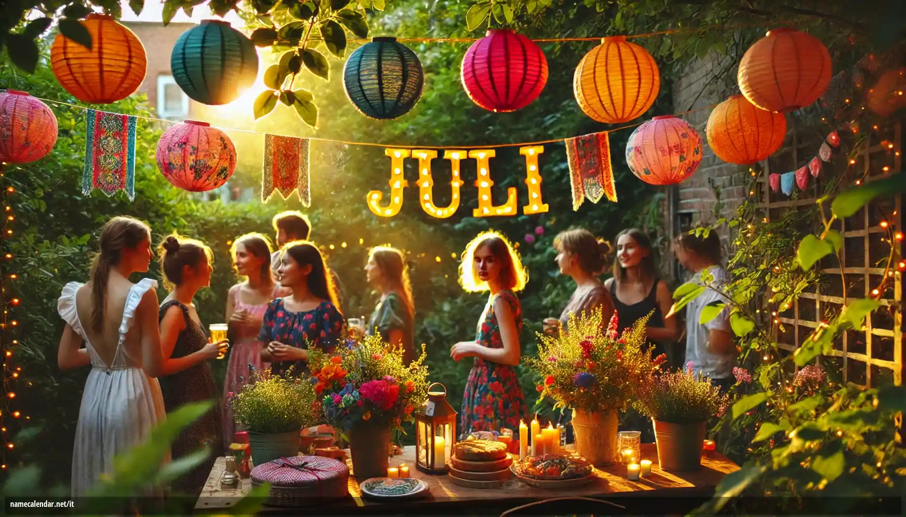 Celebrazione dell'onomastico e del nome - Juli