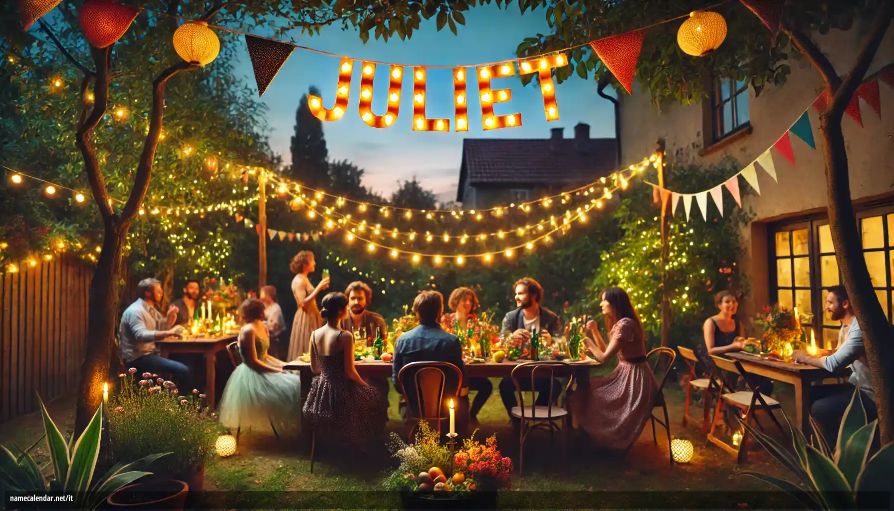 Celebrazione dell'onomastico e del nome - Juliet