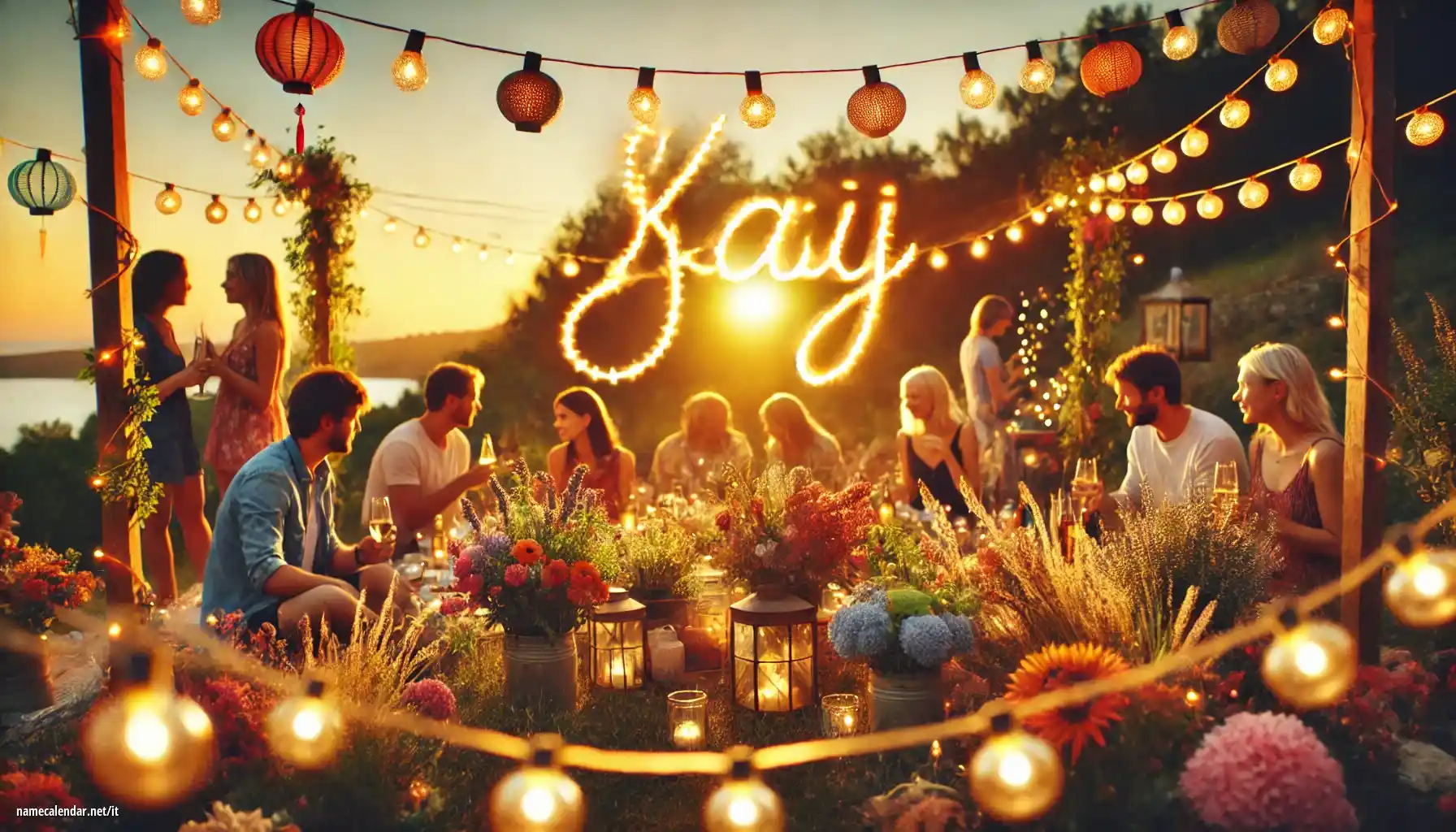 Celebrazione dell'onomastico e del nome - Kaj
