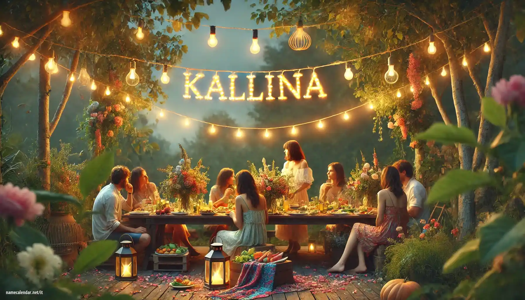 Celebrazione dell'onomastico e del nome - Kallina