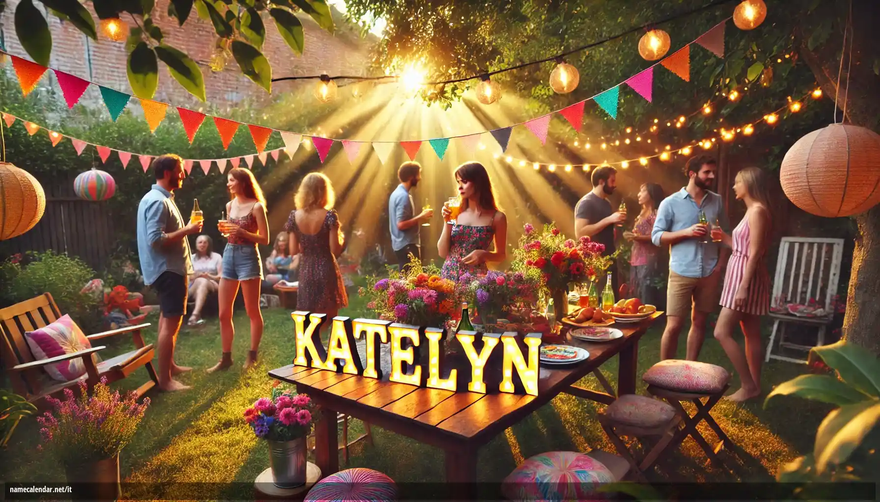 Celebrazione dell'onomastico e del nome - Katelyn