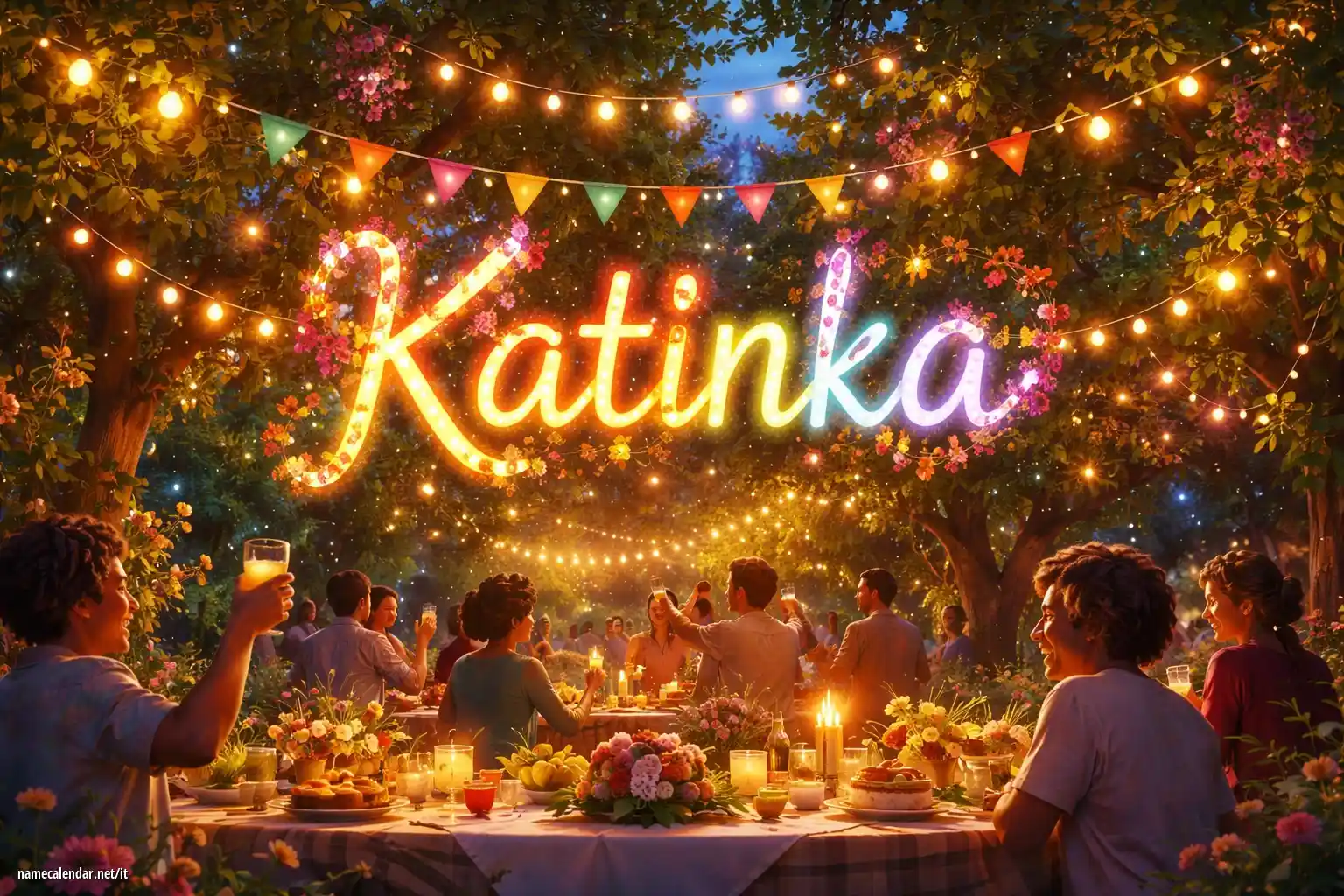 Celebrazione dell'onomastico e del nome - Katinka