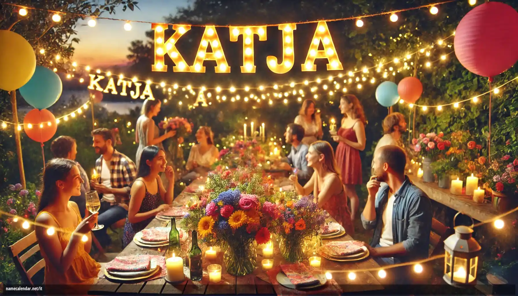 Celebrazione dell'onomastico e del nome - Katja