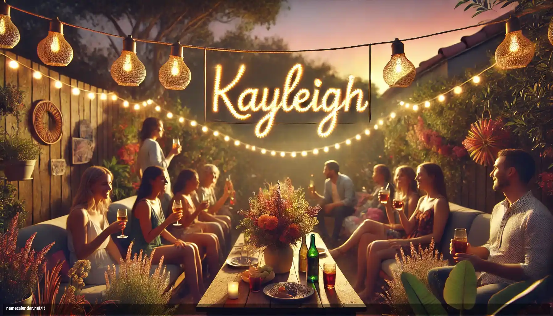 Celebrazione dell'onomastico e del nome - Kayleigh