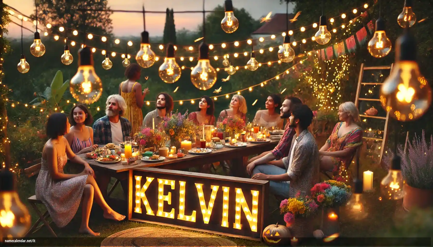 Celebrazione dell'onomastico e del nome - Kelvin