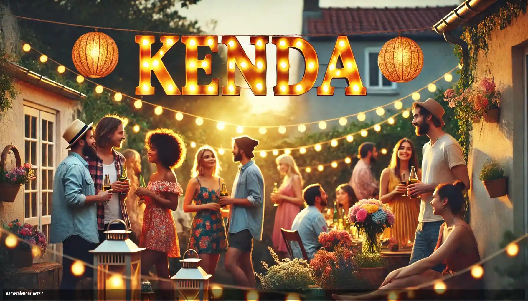 Celebrazione dell'onomastico e del nome - Kendra