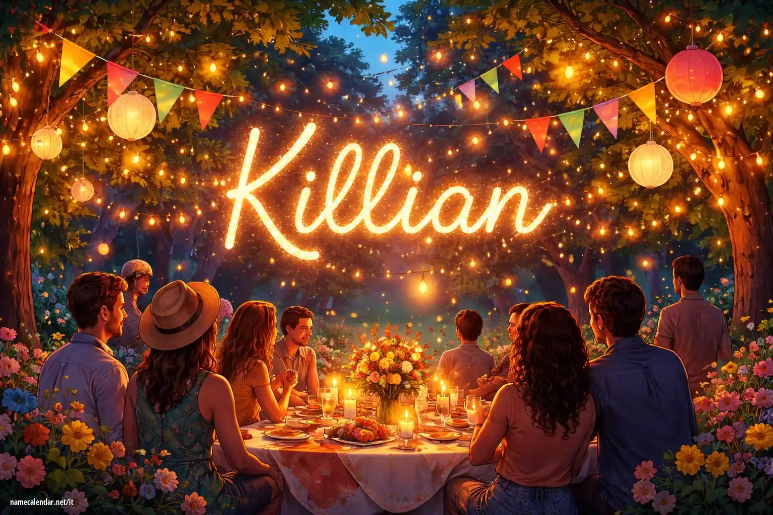 Celebrazione dell'onomastico e del nome - Killian