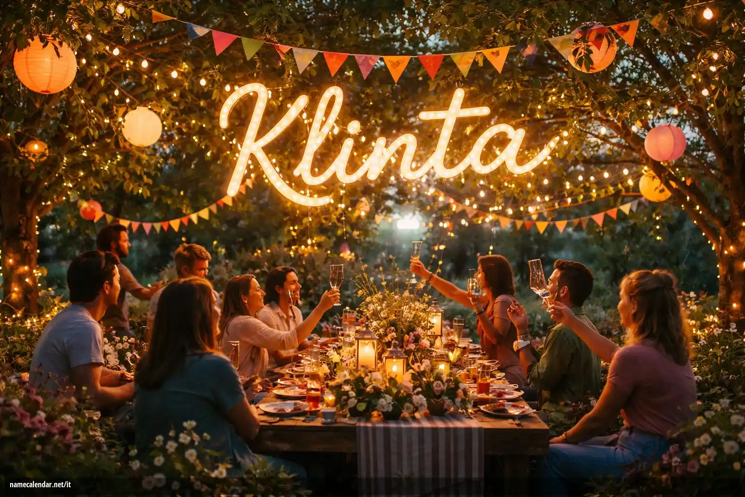 Celebrazione dell'onomastico e del nome - Klinta