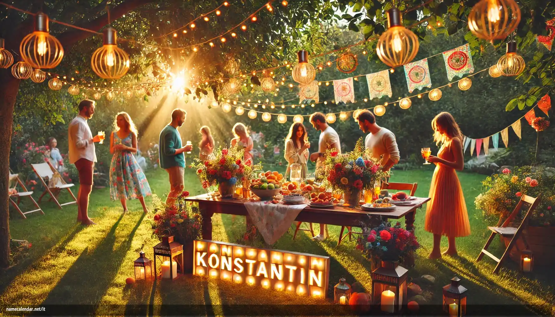 Celebrazione dell'onomastico e del nome - Konstantin