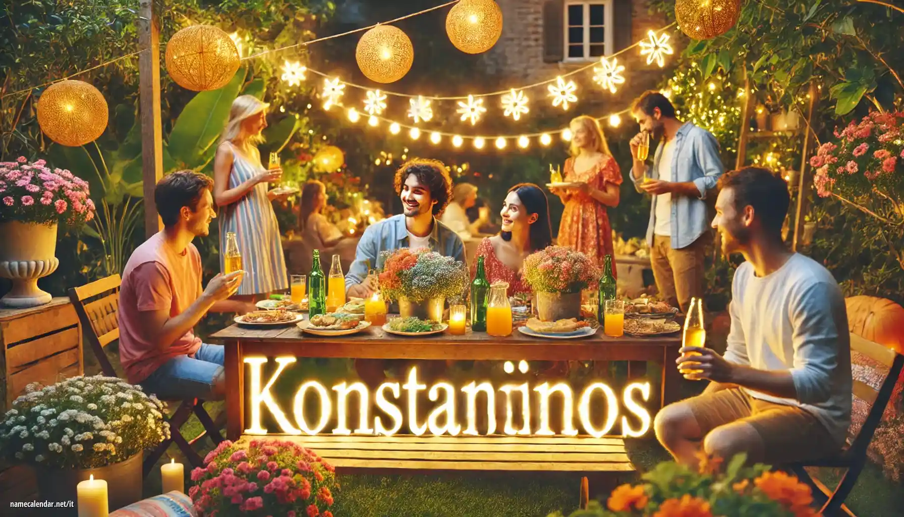 Celebrazione dell'onomastico e del nome - Konstantinos