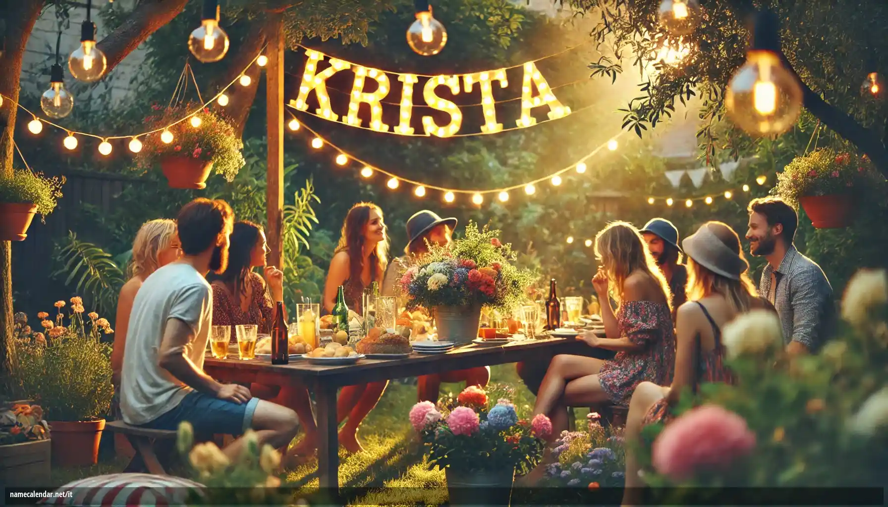 Celebrazione dell'onomastico e del nome - Krista