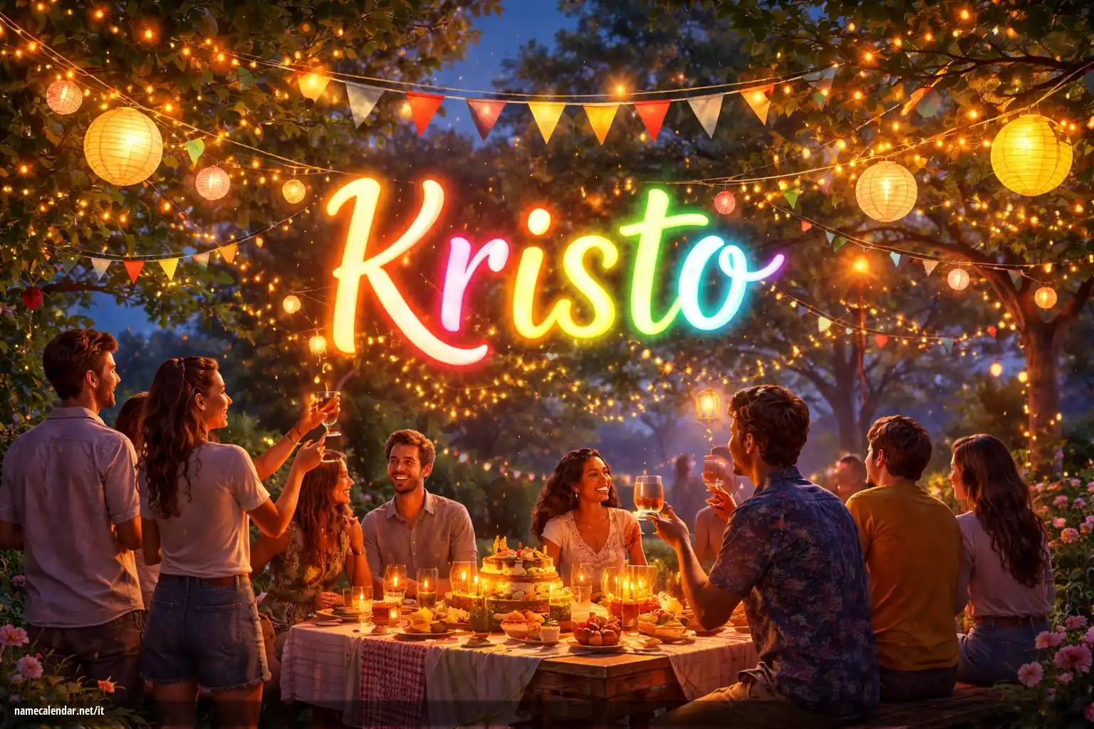 Celebrazione dell'onomastico e del nome - Kristo