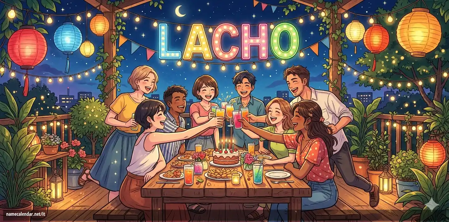 Celebrazione dell'onomastico e del nome - Lacho