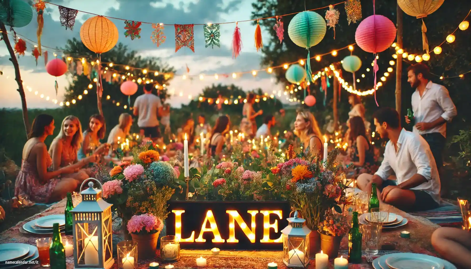 Celebrazione dell'onomastico e del nome - Lane