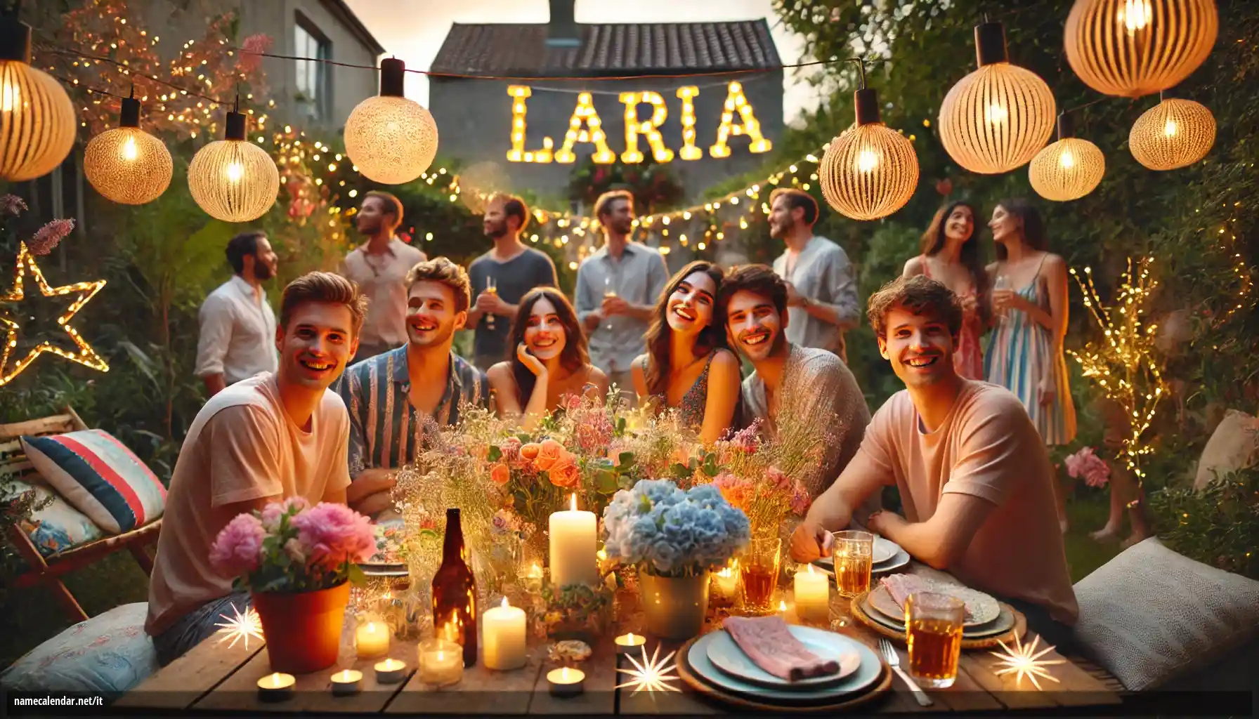 Celebrazione dell'onomastico e del nome - Laria