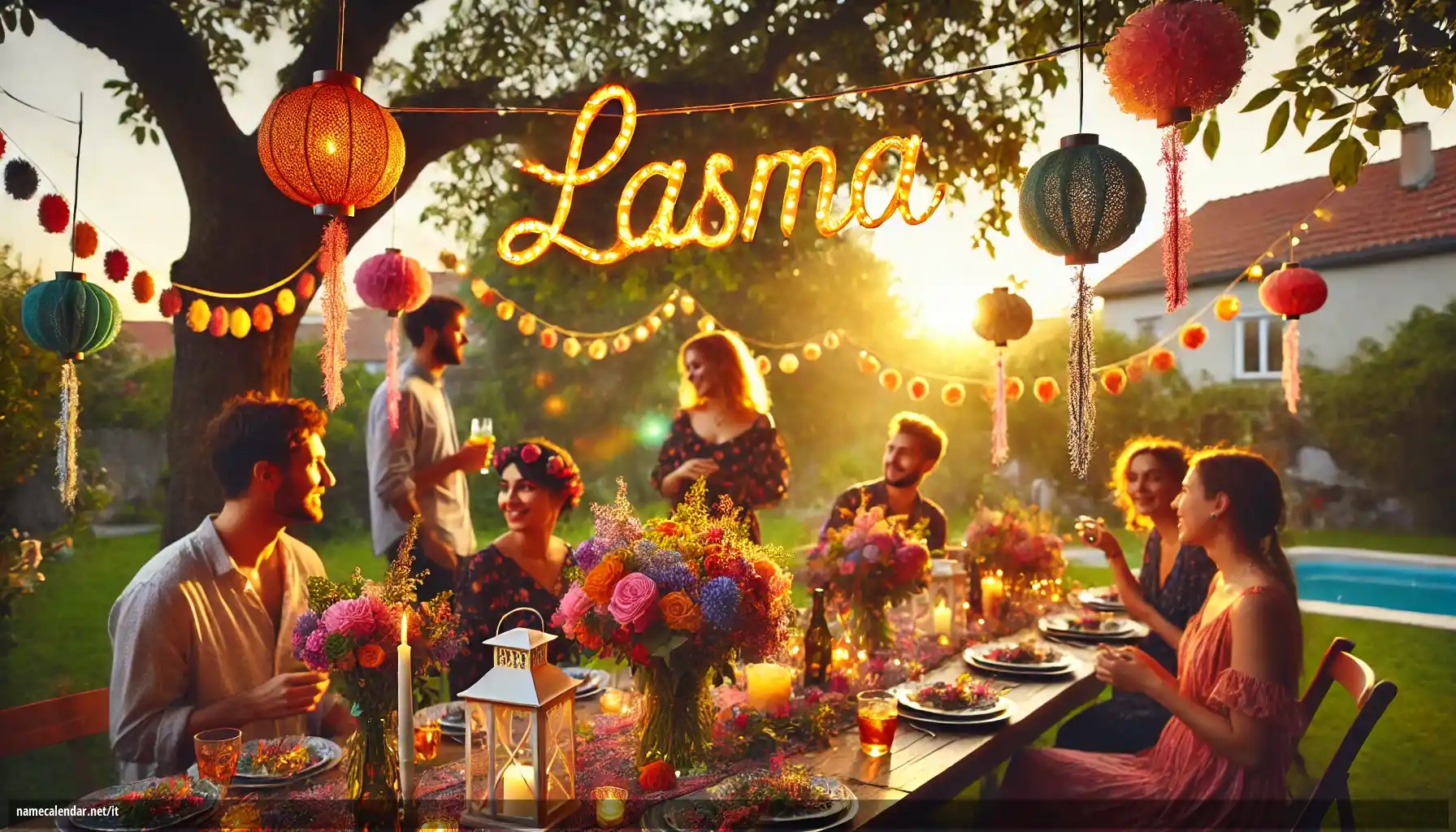 Celebrazione dell'onomastico e del nome - Lasma