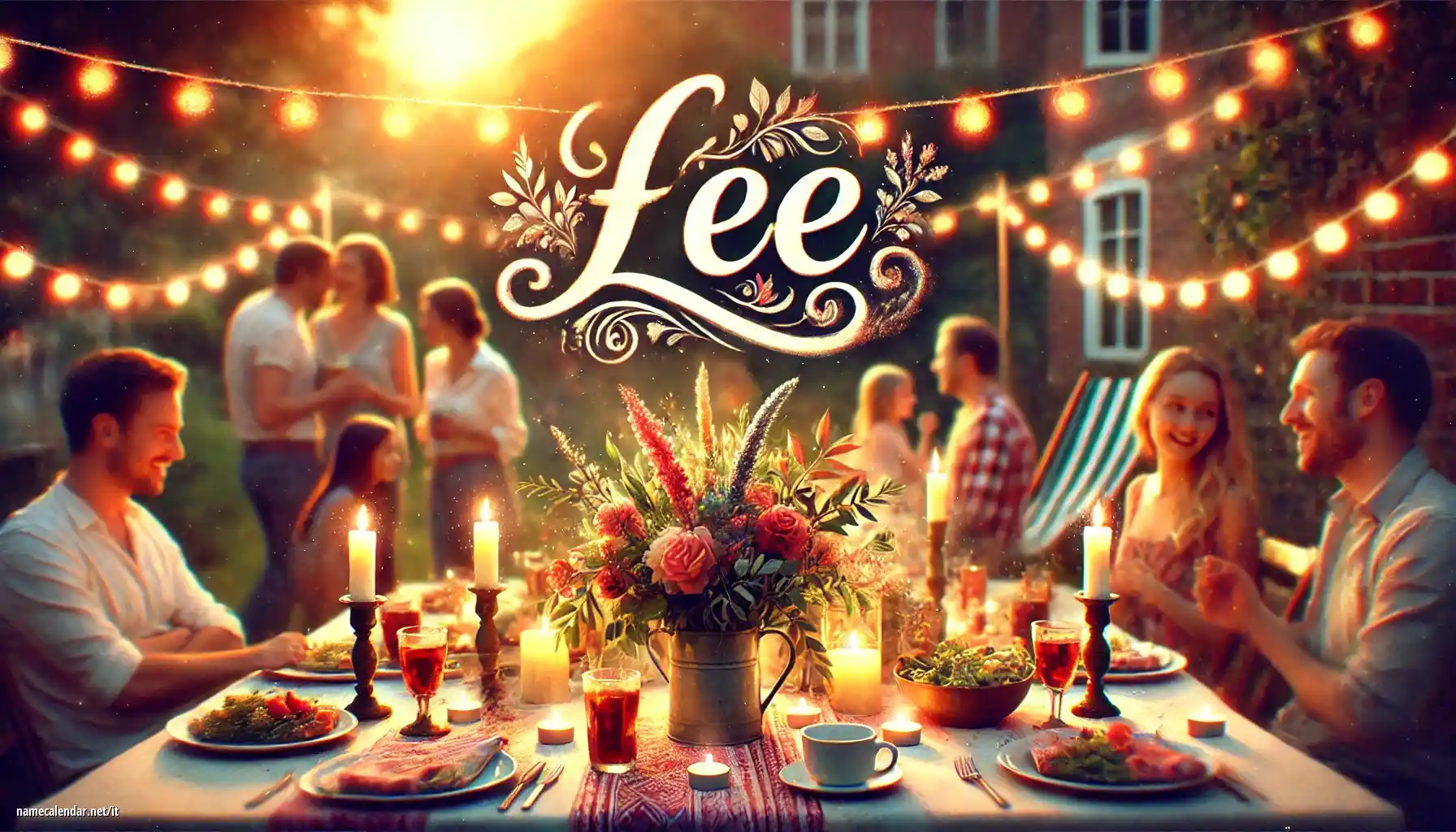 Celebrazione dell'onomastico e del nome - Lee