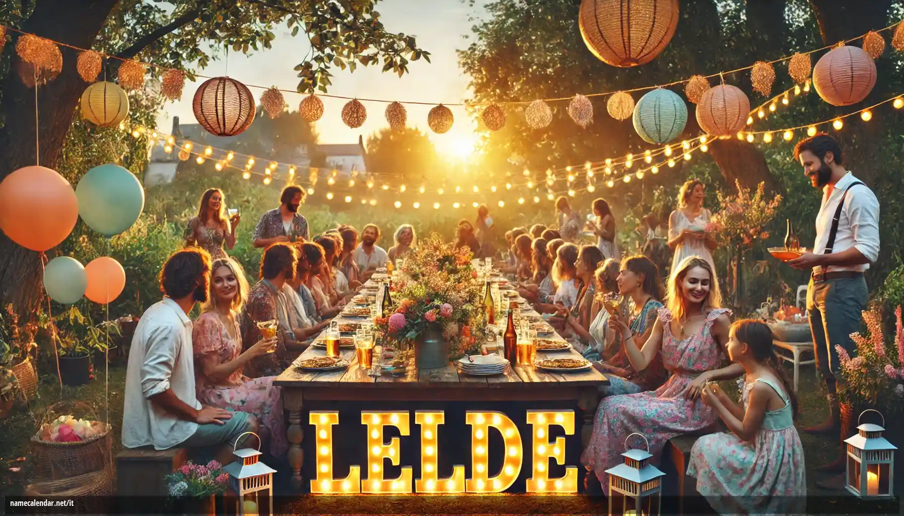 Celebrazione dell'onomastico e del nome - Lelde