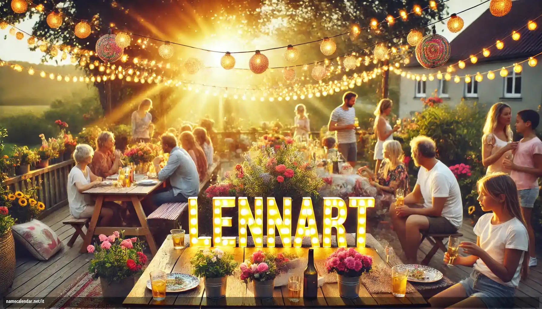 Celebrazione dell'onomastico e del nome - Lennart