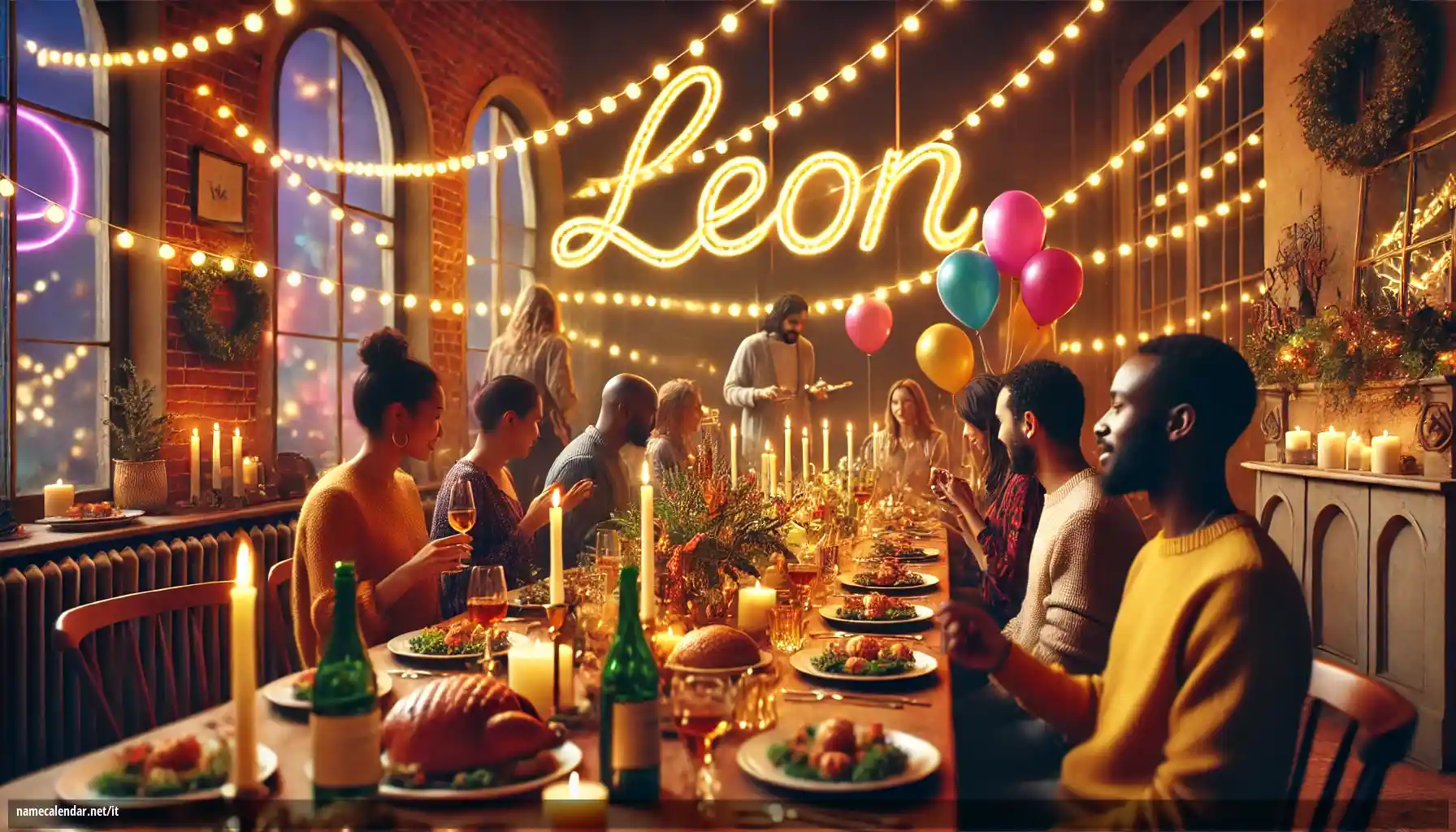 Celebrazione dell'onomastico e del nome - Leon