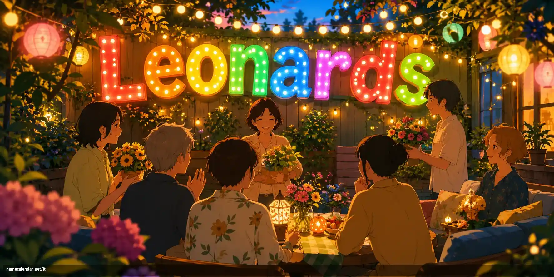Celebrazione dell'onomastico e del nome - Leonards