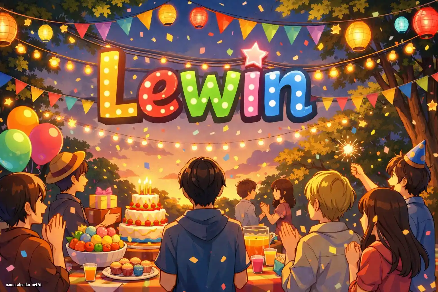 Celebrazione dell'onomastico e del nome - Lewin
