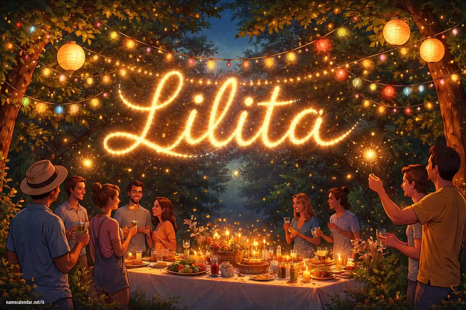 Celebrazione dell'onomastico e del nome - Lilita