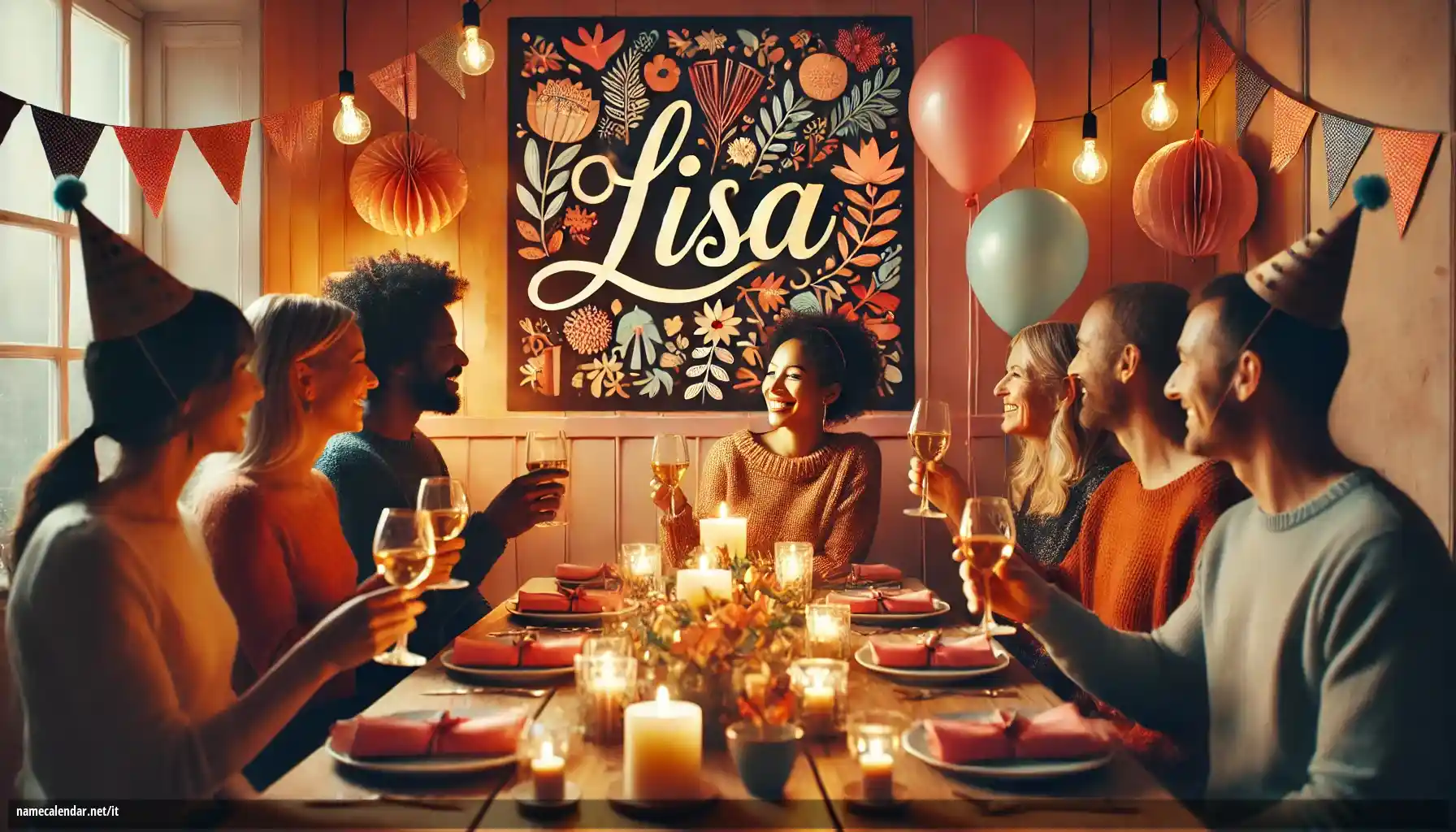 Celebrazione dell'onomastico e del nome - Lisa