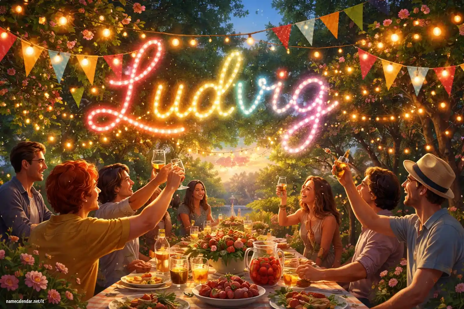 Celebrazione dell'onomastico e del nome - Ludvig