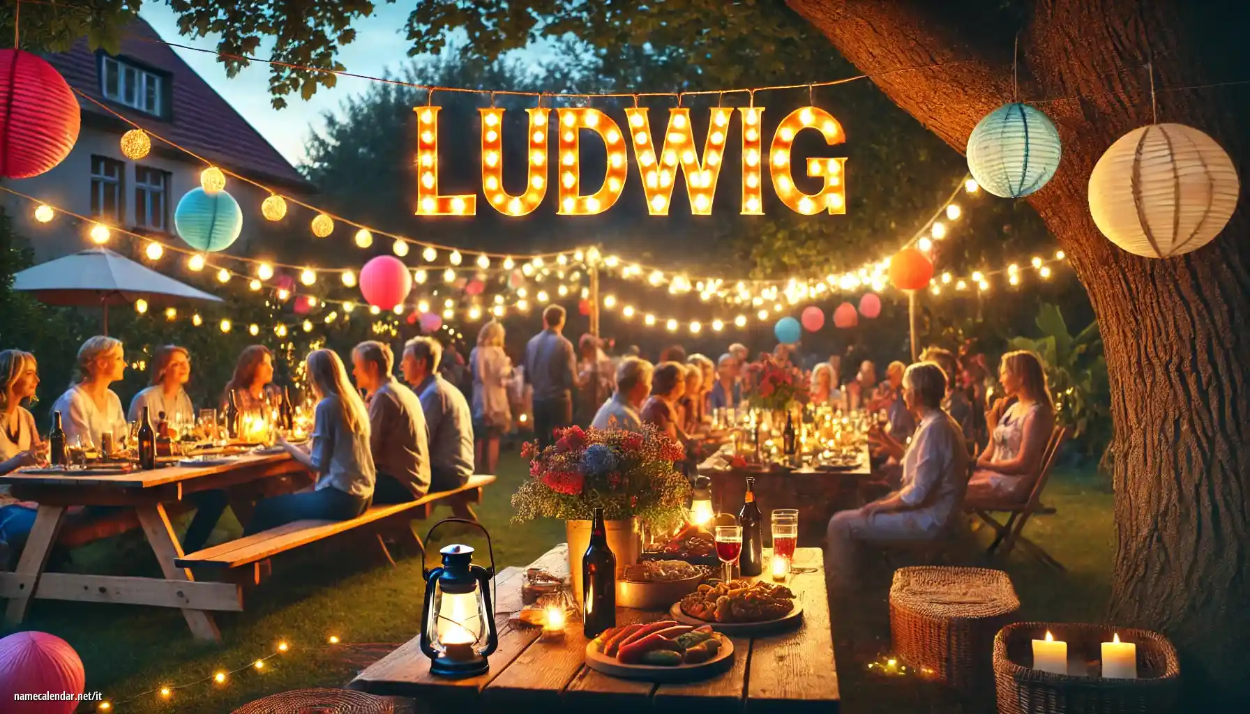 Celebrazione dell'onomastico e del nome - Ludwig