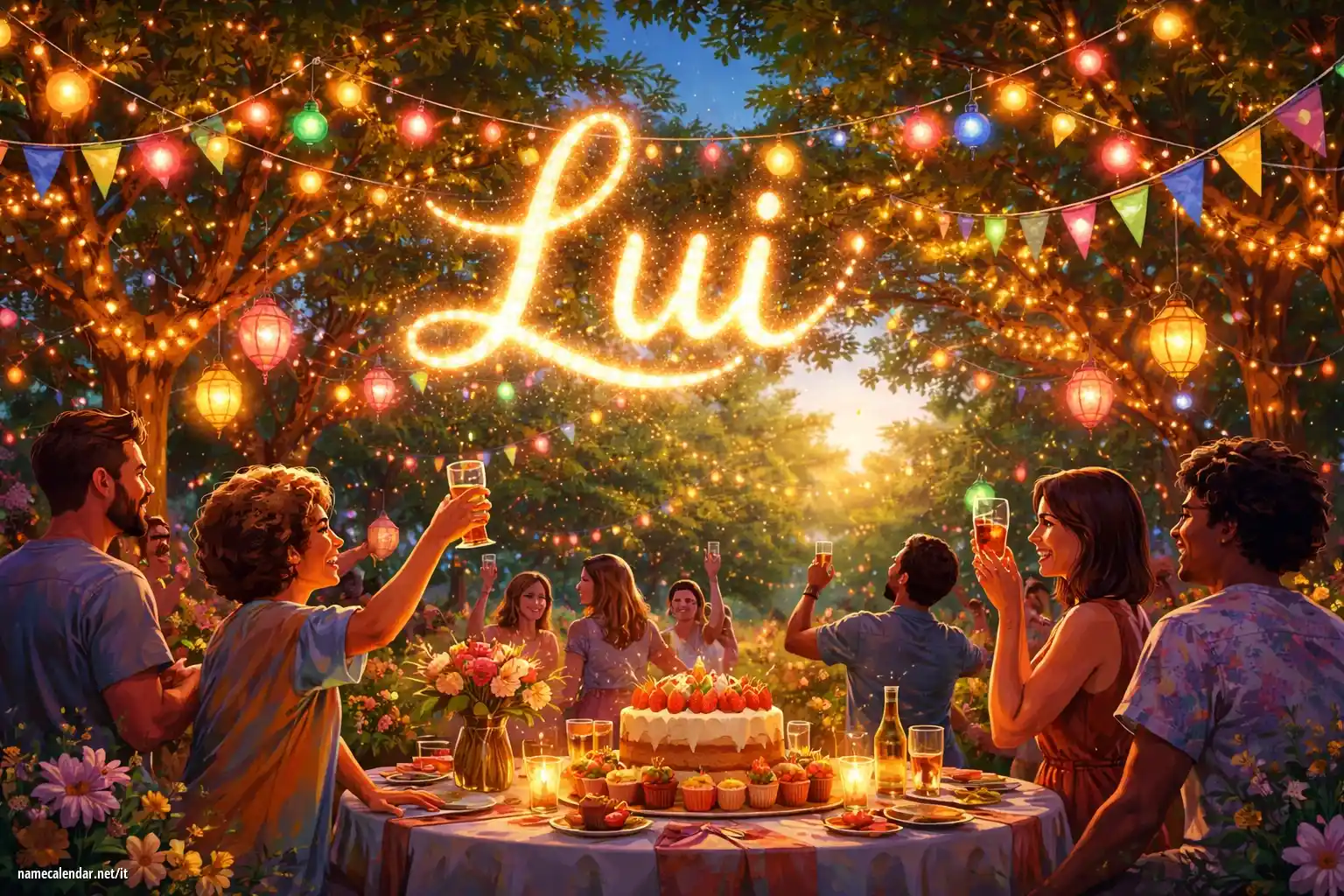 Celebrazione dell'onomastico e del nome - Lui