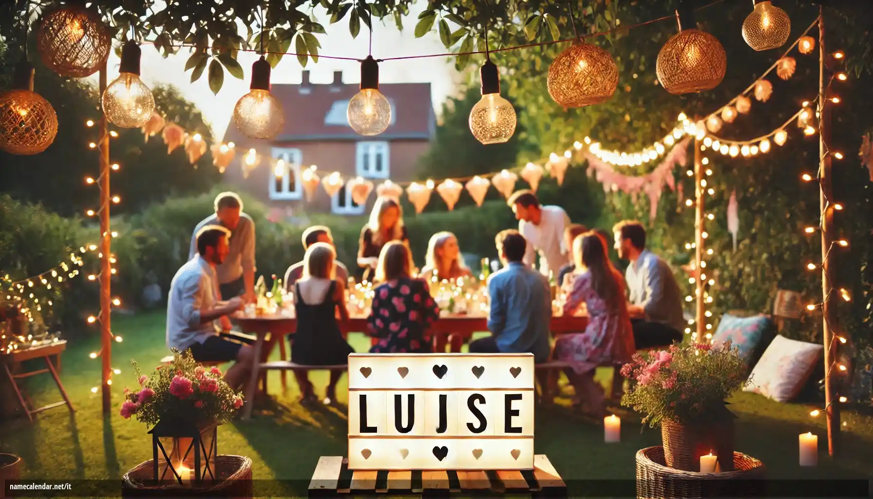 Celebrazione dell'onomastico e del nome - Luise