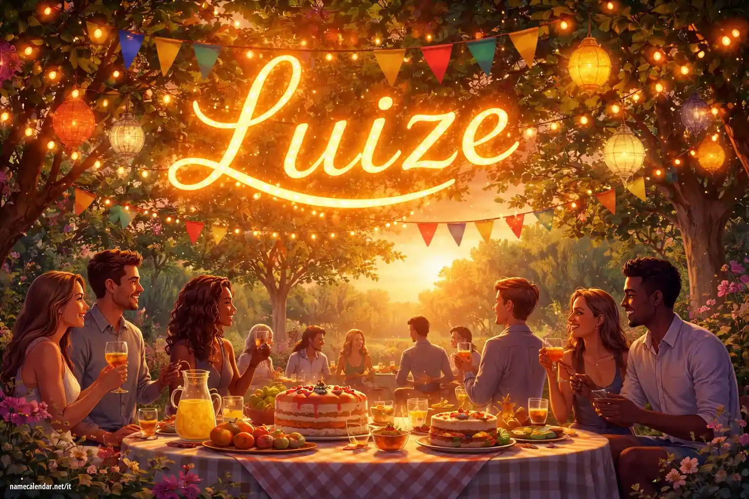 Celebrazione dell'onomastico e del nome - Luize