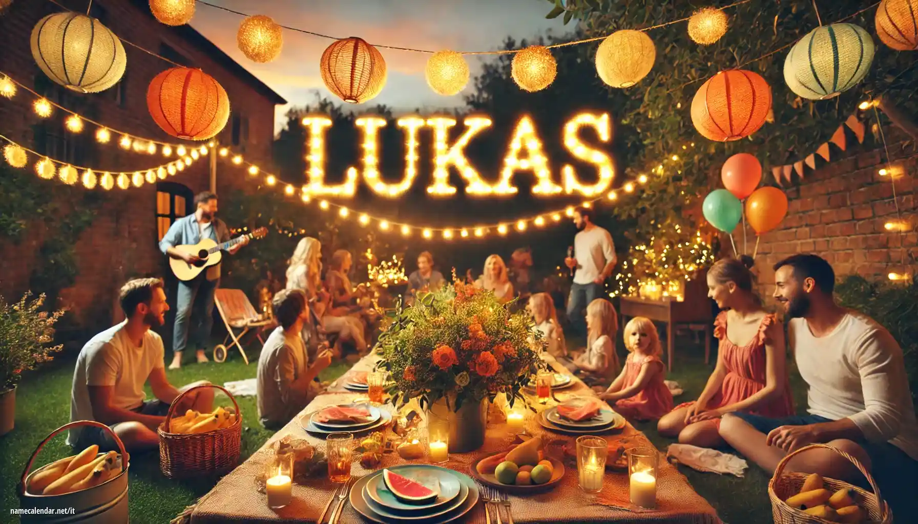 Celebrazione dell'onomastico e del nome - Lukáš