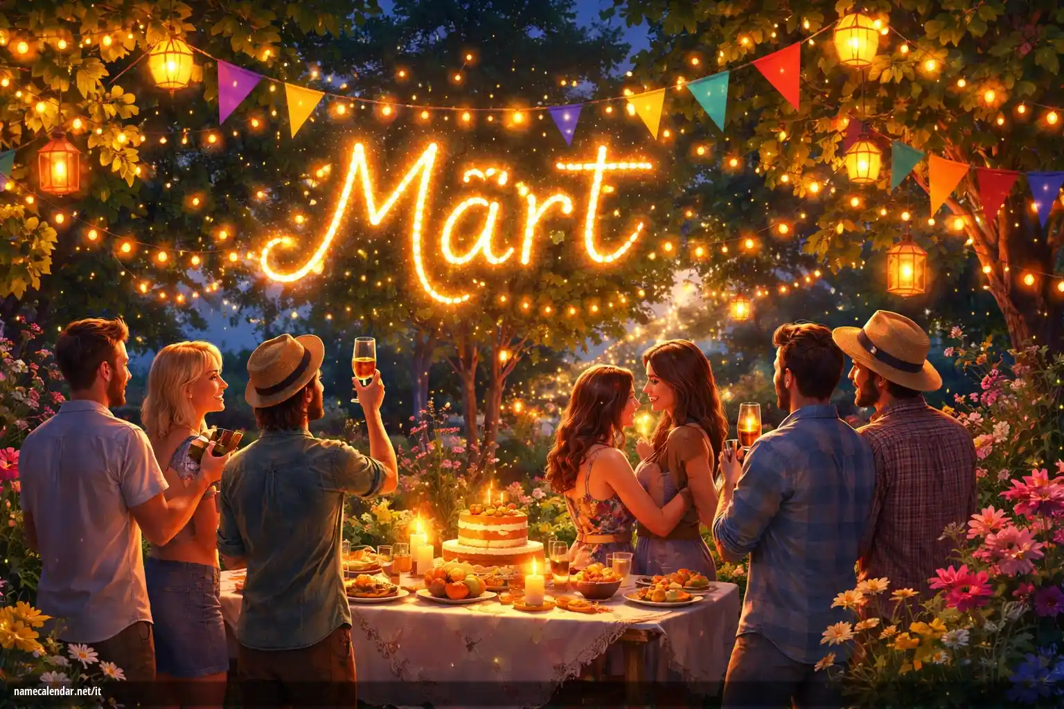 Celebrazione dell'onomastico e del nome - Märt