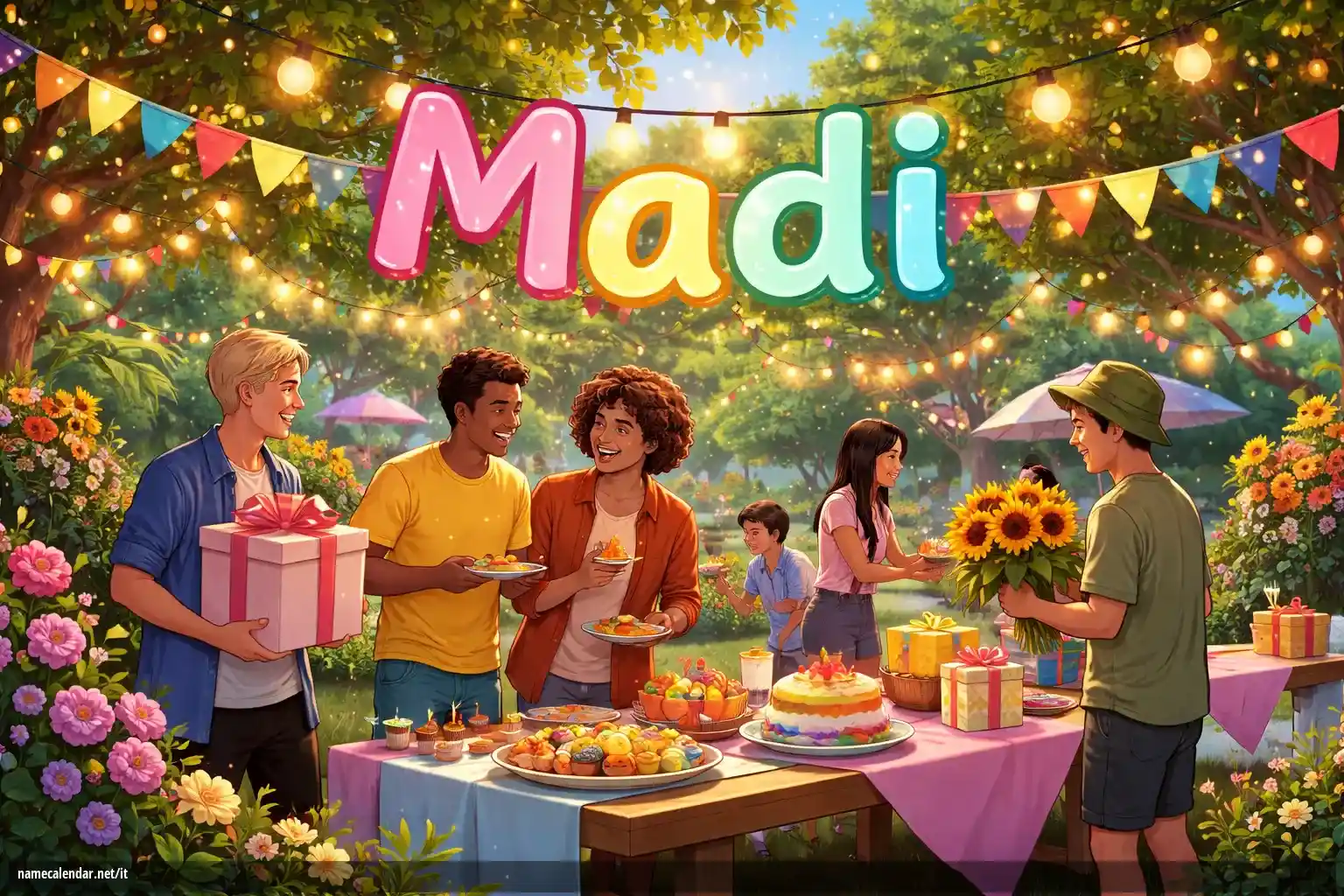 Celebrazione dell'onomastico e del nome - Madi