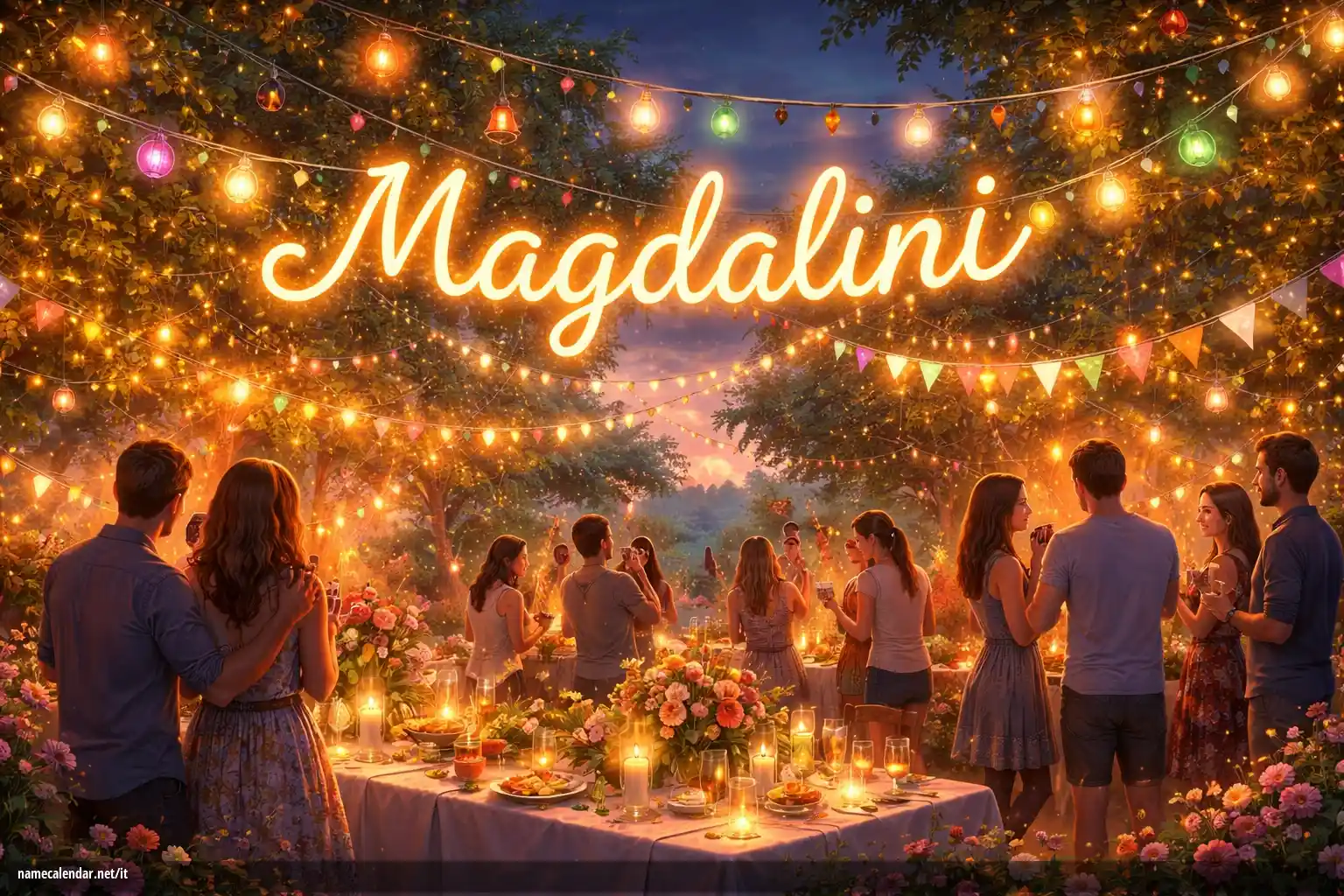 Celebrazione dell'onomastico e del nome - Magdalini