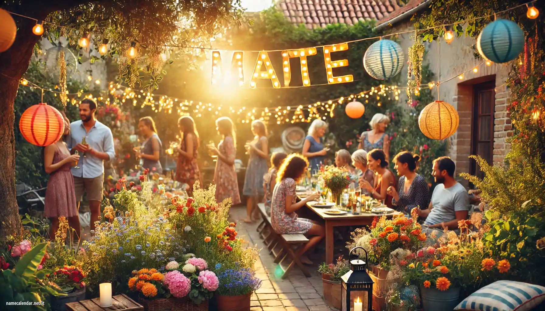 Celebrazione dell'onomastico e del nome - Maite