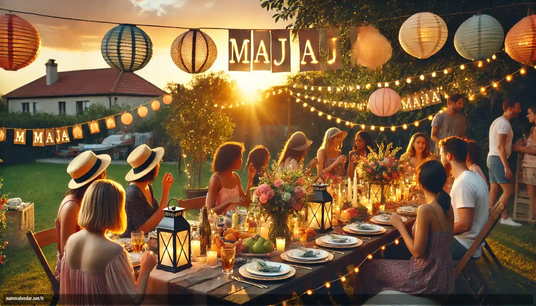 Celebrazione dell'onomastico e del nome - Maja