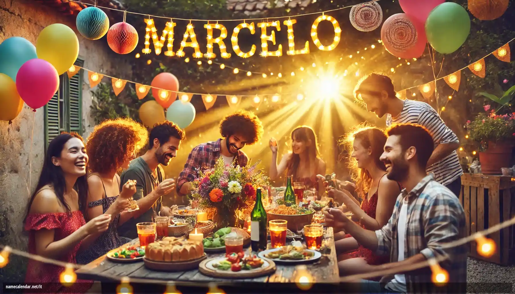 Celebrazione dell'onomastico e del nome - Marcelo