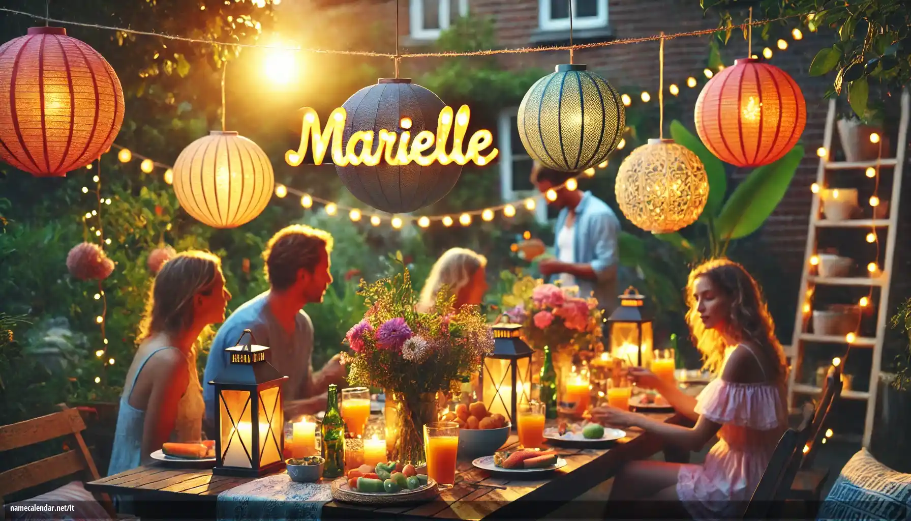 Celebrazione dell'onomastico e del nome - Marielle